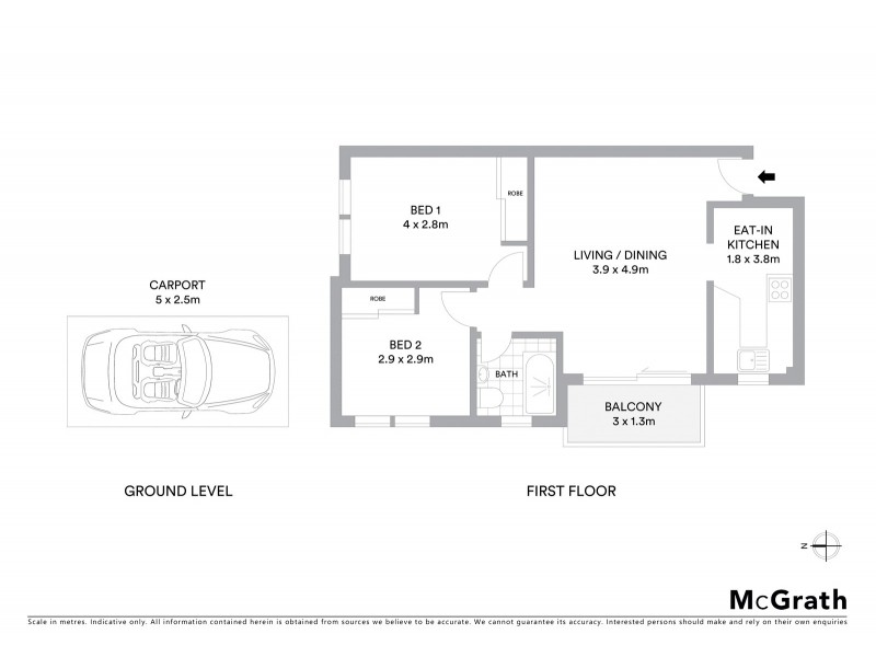 17/1 Calder Road, Rydalmere NSW 2116 Floorplan