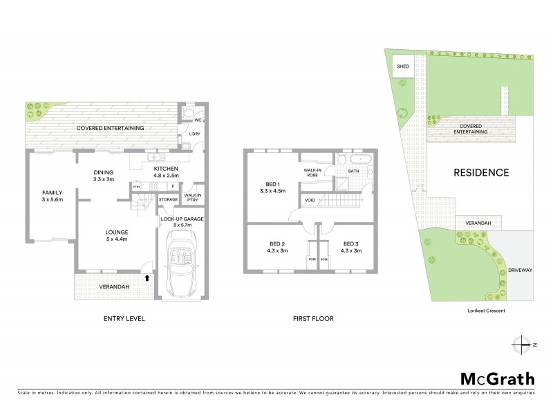 19B Lorikeet Crescent, Green Valley NSW 2168 Floorplan