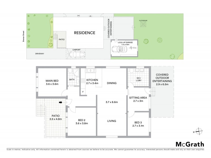249 Brenan Street, Smithfield NSW 2164 Floorplan
