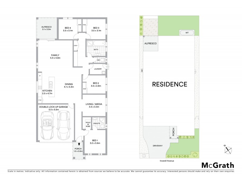 64 Inverell Avenue, Hinchinbrook NSW 2168 Floorplan