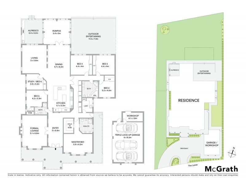 48 The Lanes, Kirkham NSW 2570 Floorplan