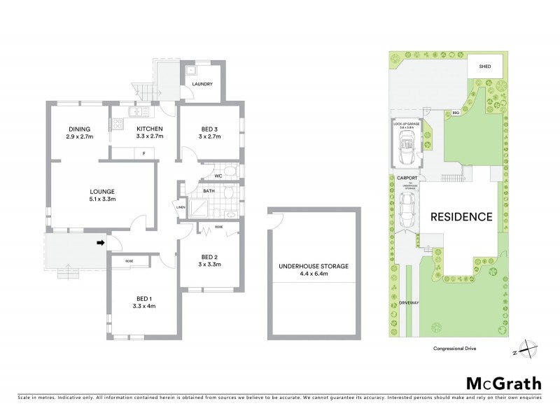 73 Congressional Drive, Liverpool NSW 2170 Floorplan