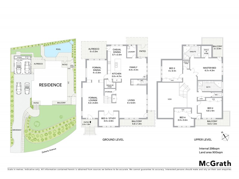 56 Doherty Avenue, Glenhaven NSW 2156 Floorplan