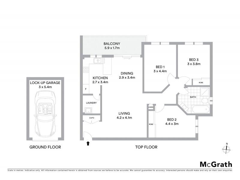 8/47 Railway Street, Granville NSW 2142 Floorplan