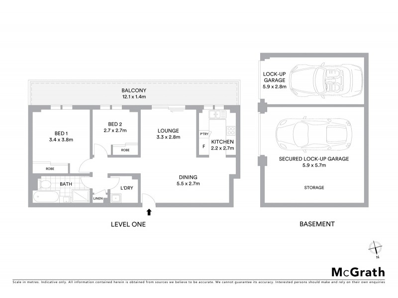 11/128 Macquarie Street, Parramatta NSW 2150 Floorplan