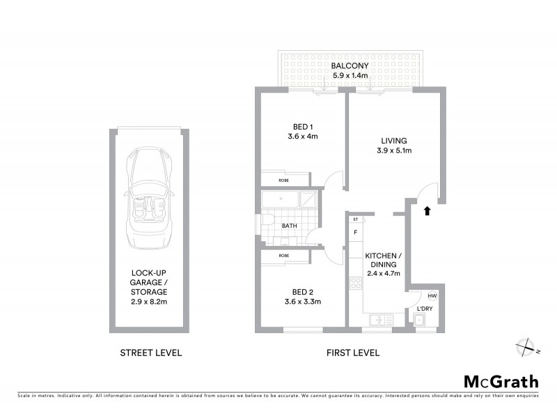 7/102 O’Connell Street, North Parramatta NSW 2151 Floorplan