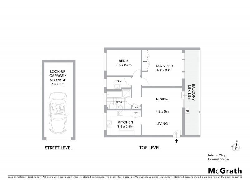 6/12 Bellevue Street, North Parramatta NSW 2151 Floorplan