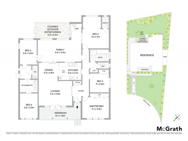 3 Kelvin Court, Oatlands NSW 2117 Floorplan