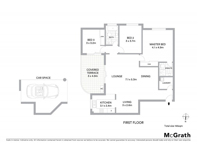 17/1 Belmore Street, North Parramatta NSW 2151 Floorplan