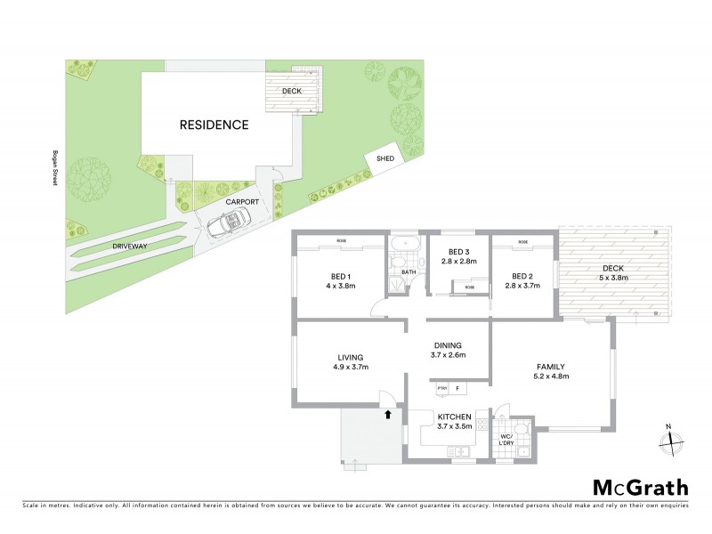 20 Bogan Street, Greystanes NSW 2145 Floorplan