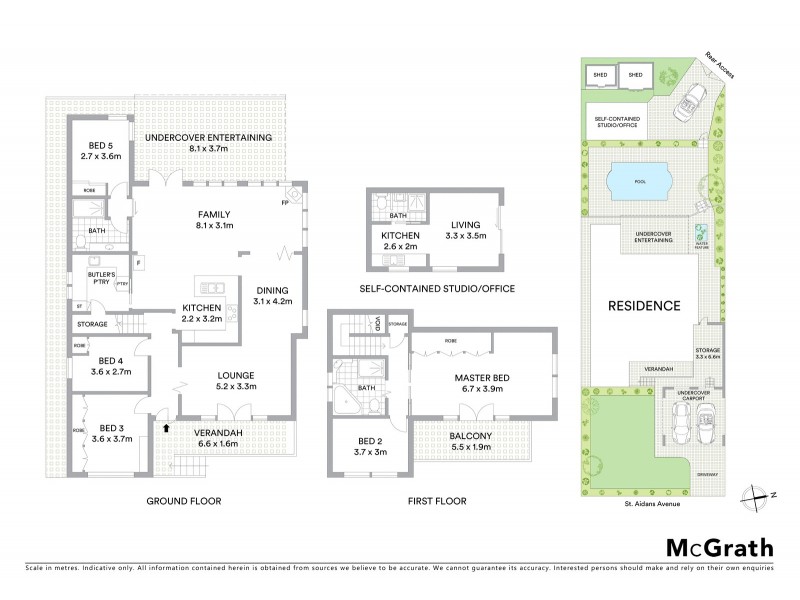 17 St. Aidans Avenue, Oatlands NSW 2117 Floorplan