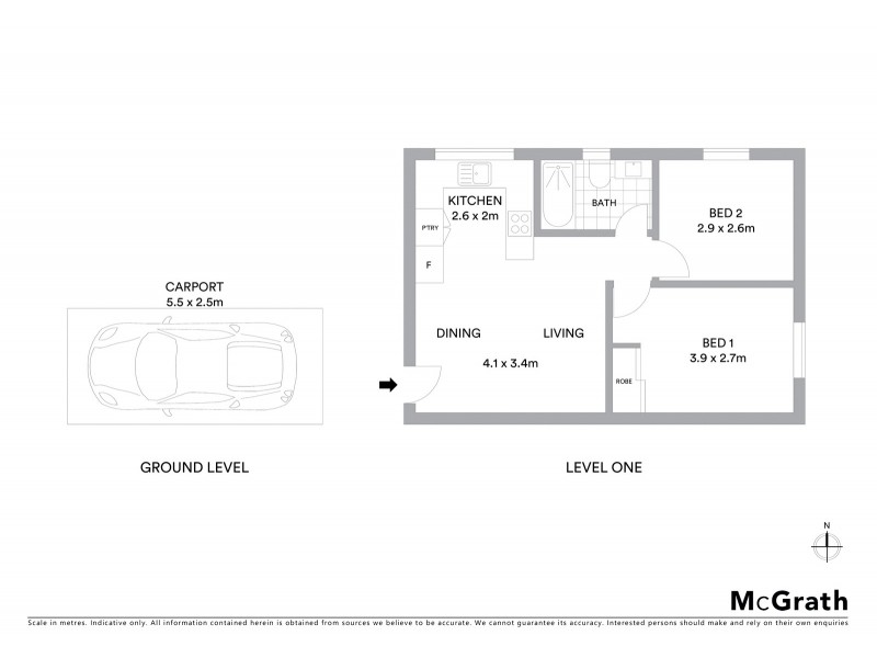 6/122 Harrow Road, Auburn NSW 2144 Floorplan