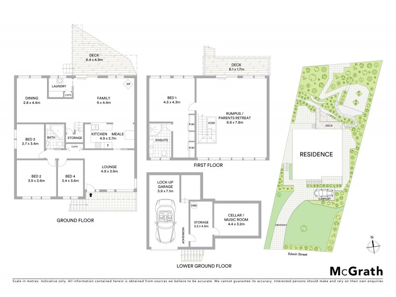 9 Edwin Street, Oatlands NSW 2117 Floorplan