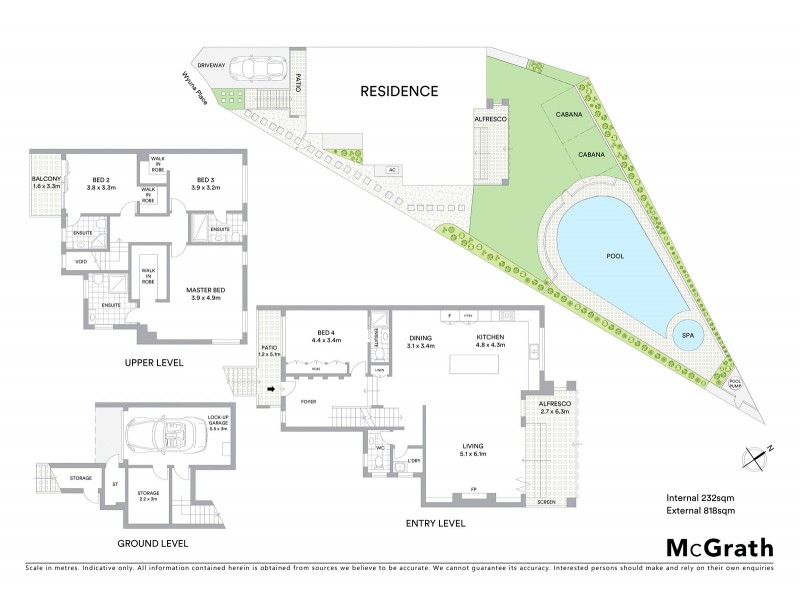 10A Wyuna Place, Oatlands NSW 2117 Floorplan