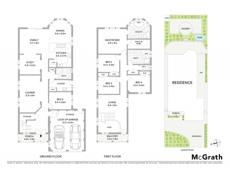 4 Leopold Street, Merrylands NSW 2160 Floorplan