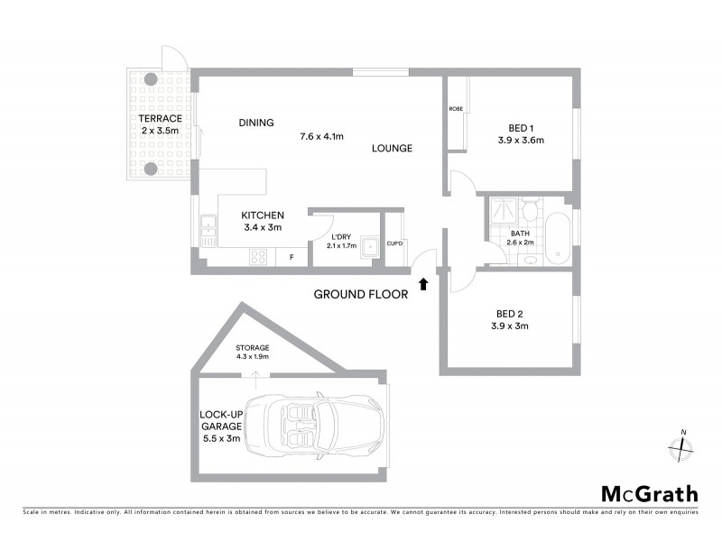 1/79 Railway Street, Granville NSW 2142 Floorplan