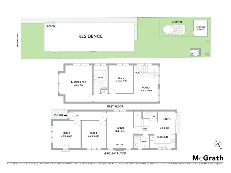 12 Karrabah Road, Auburn NSW 2144 Floorplan