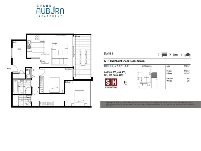 302/12 Northumberland Road, Auburn NSW 2144