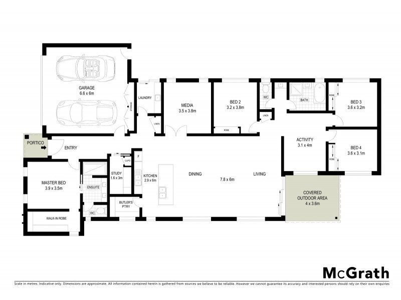 12 Bond Street, Pelican Waters QLD 4551 Floorplan