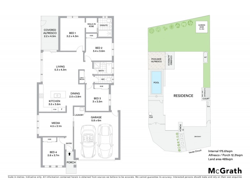 8 Verde Circuit, Caloundra West QLD 4551 Floorplan