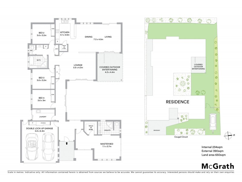 22 Cougal Circuit, Caloundra West QLD 4551 Floorplan
