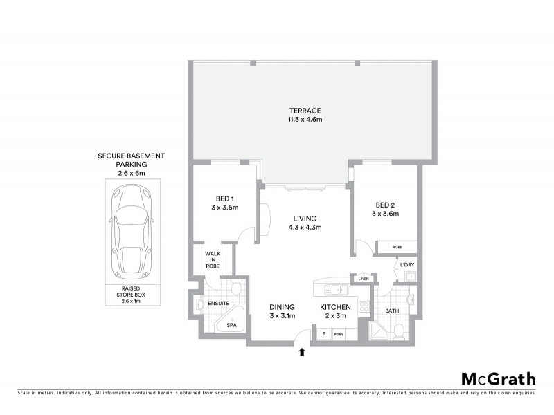 214/102 Alexandra Parade, Alexandra Headland QLD 4572 Floorplan