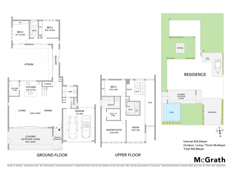 23 Marina View Drive, Pelican Waters QLD 4551 Floorplan