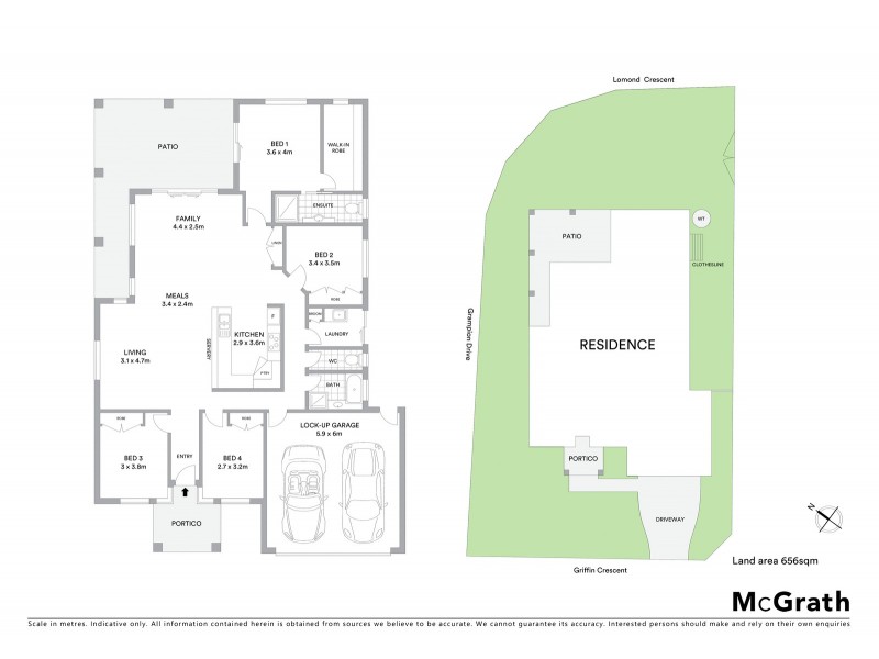 1 Griffin Crescent, Caloundra West QLD 4551 Floorplan