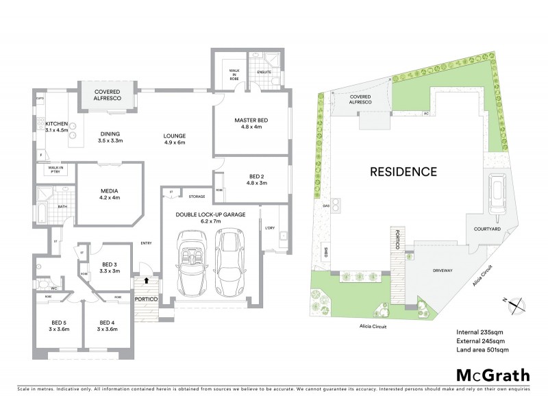 5 Alicia Circuit, Little Mountain QLD 4551 Floorplan