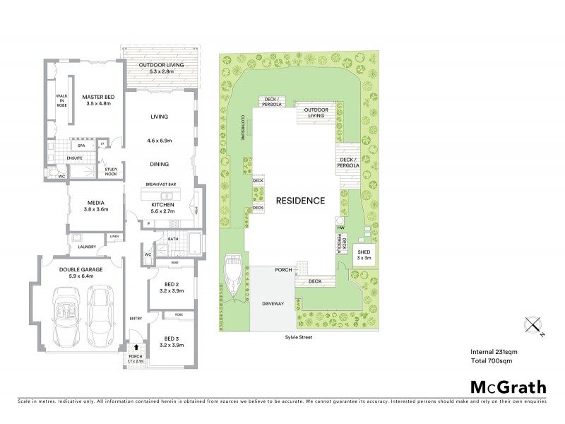 4 Sylvie Street, Pelican Waters QLD 4551 Floorplan