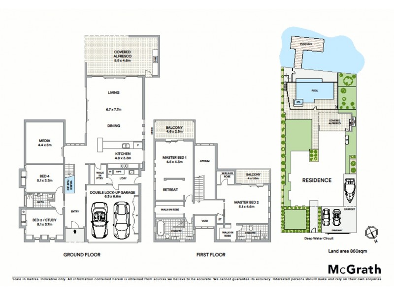 12 Deep Water Circuit, Pelican Waters QLD 4551 Floorplan