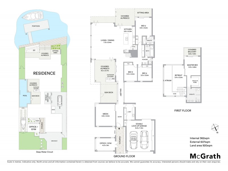 6 Deep Water Circuit, Pelican Waters QLD 4551 Floorplan
