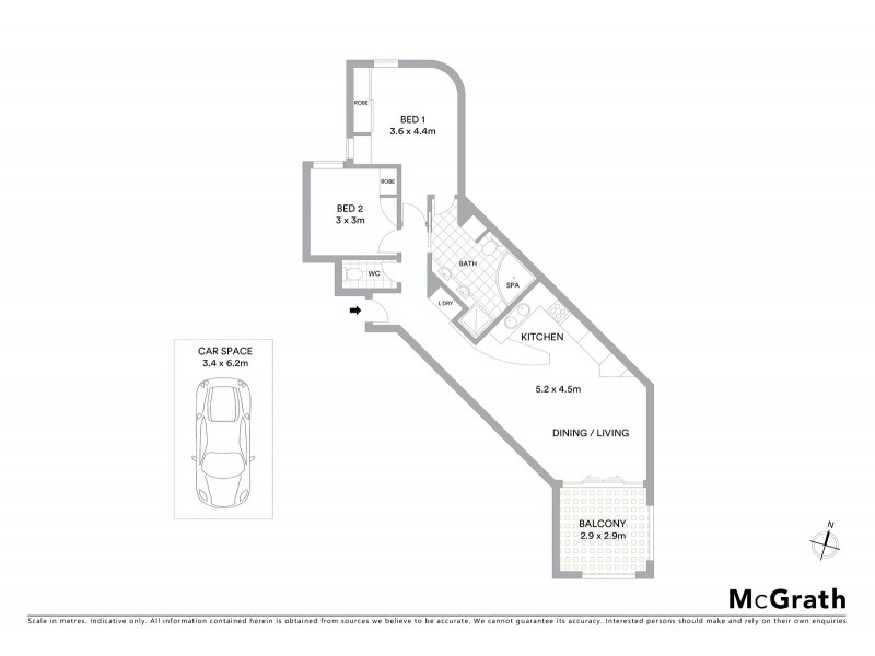 Level 3, 20/79 Edmund Street, Kings Beach QLD 4551 Floorplan