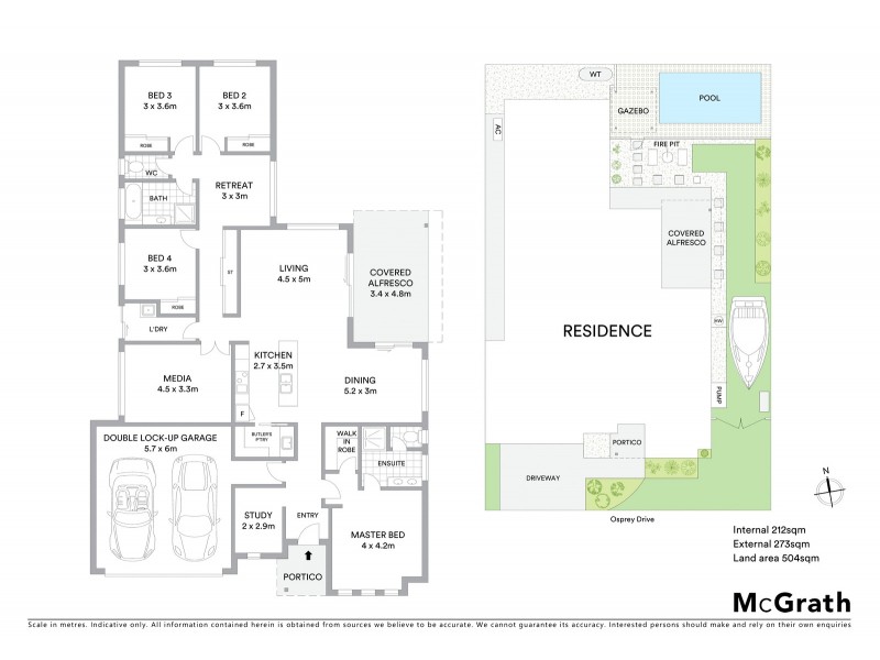 5 Osprey Drive, Birtinya QLD 4575 Floorplan