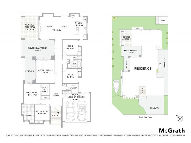 7 Creek View Place, Pelican Waters QLD 4551 Floorplan