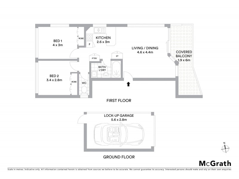 10/101 Esplanade, Golden Beach QLD 4551 Floorplan