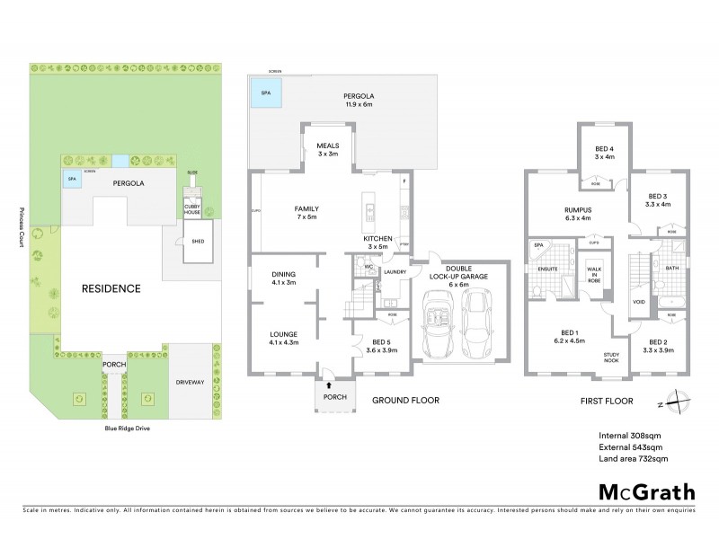 57 Blue Ridge Drive, Mooroolbark VIC 3138 Floorplan