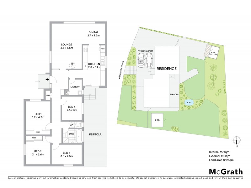 54 Crown Point Ridge, Chirnside Park VIC 3116 Floorplan