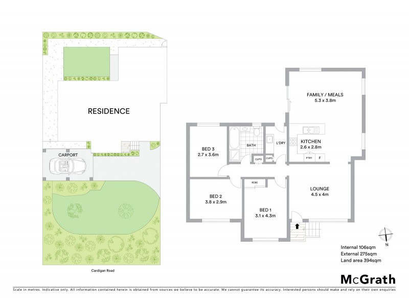 60 Cardigan Road, Mooroolbark VIC 3138 Floorplan