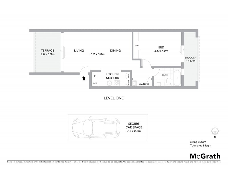 143/3 Queen Street, Rosebery NSW 2018 Floorplan