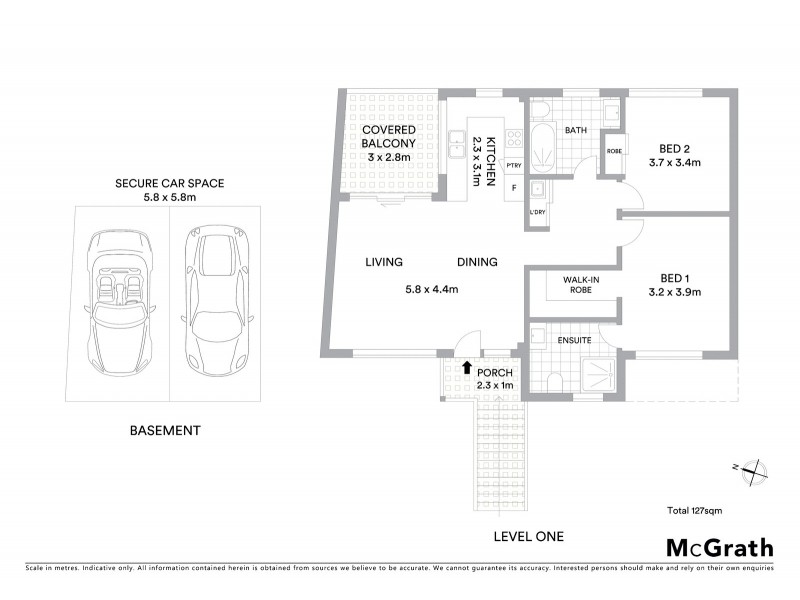 10/491 Bunnerong Road, Matraville NSW 2036 Floorplan