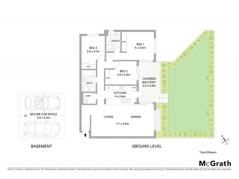12/12 Morgan Street, Botany NSW 2019 Floorplan