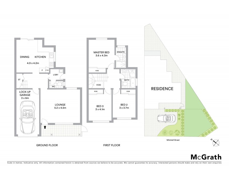37A Mitchell Street, Chifley NSW 2036 Floorplan