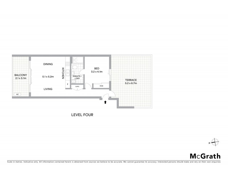 23/456 Gardeners Road, Alexandria NSW 2015 Floorplan