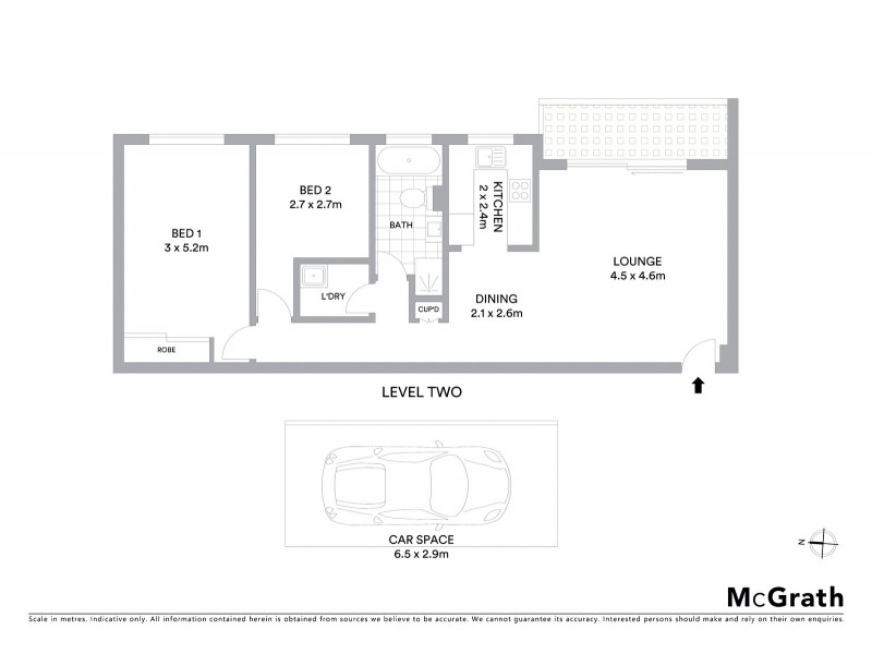12/5 Nilson Avenue, Hillsdale NSW 2036 Floorplan