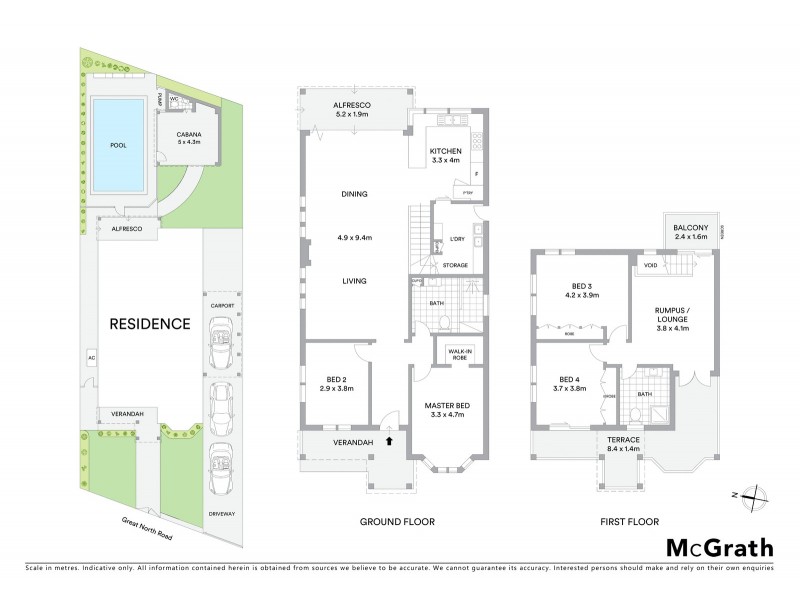 10 Great North Road, Five Dock NSW 2046 Floorplan