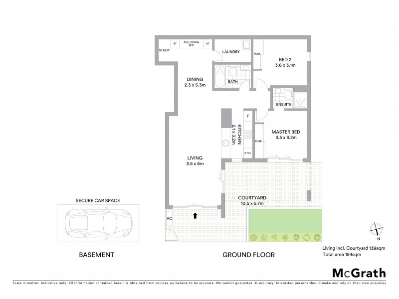 183/3 Queen Street, Rosebery NSW 2018 Floorplan
