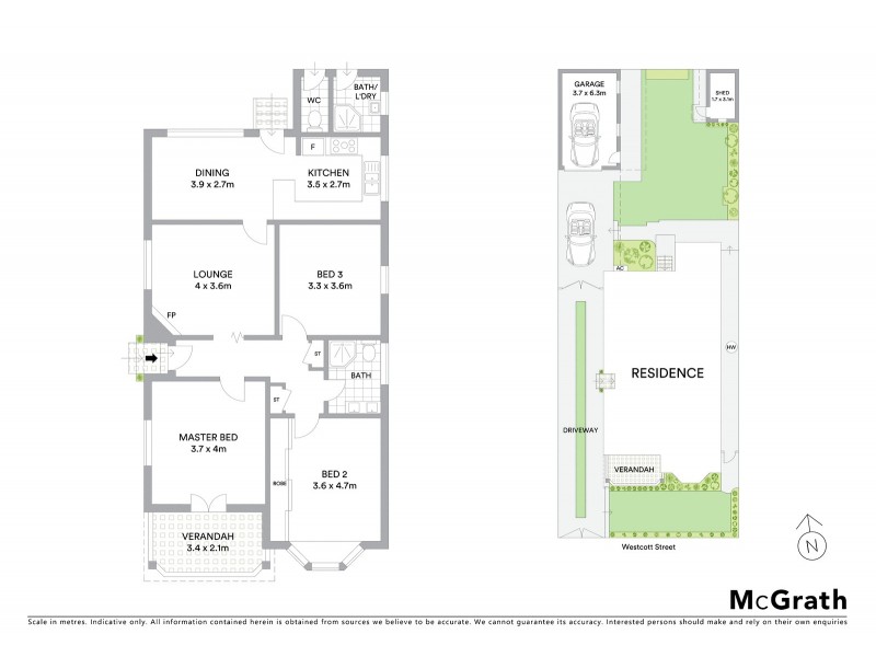 41 Westcott Street, Eastlakes NSW 2018 Floorplan