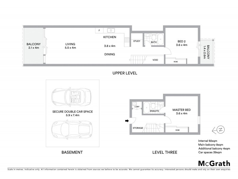 40/15 Green Street, Maroubra NSW 2035 Floorplan
