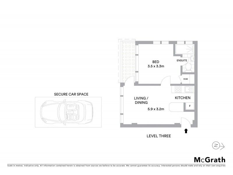 36/143 Kurraba Road, Neutral Bay NSW 2089 Floorplan